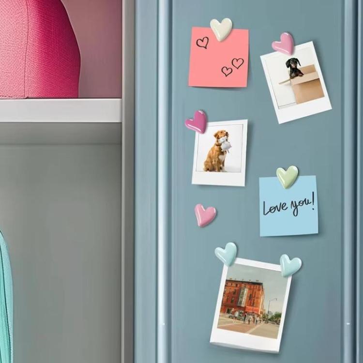 10Pcs Cute Cartoon Cloud Shaped Resin Fridge Magnets DIY Decoration for Kitchen Refrigerators for Girl Room Metal Door Furniture