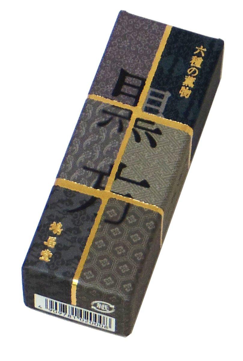 

Kyukyodo six types of 20 6cm incense, incense, black, pieces,