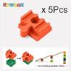 Wooden Train Track Accessories All Kinds Universal Connectors Adapters Clips fit for Brand Wooden Tracks Railway Toys for Kids