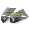 Carbon Fiber Rearview Mirror Cover for BMW F10/F18 (2014-2016) - Durable and Wear-resistant.