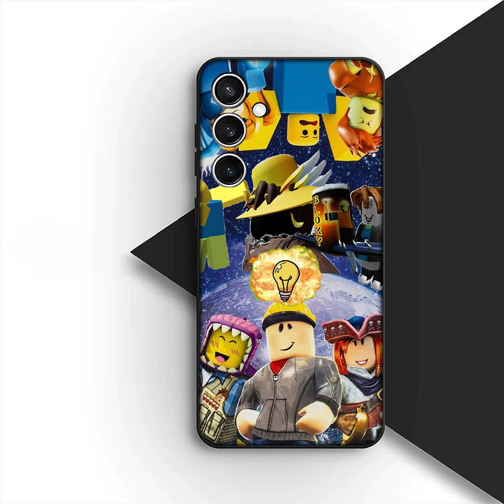 Cover Wallpaper R-Robloxs for Motorola Moto G86 G57 G67 G24 G15 G54 Power G13 G14 G34 G35 G45 G60 G53 G55 G64 G75 G72 Phone Case