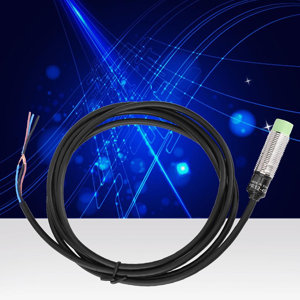 BERM PR124DN Interruptor de Proximidad Inductivo 3 Hilos NO NPN Sensor Interruptor 10~30VDC 4mm