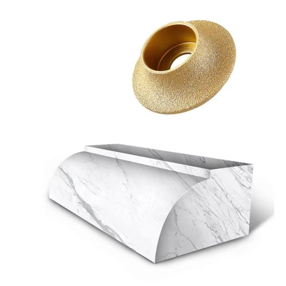 75mm Marble Granite Tile Trimming Grinding Wheel French Edge Angle Grinder Grinding Disc