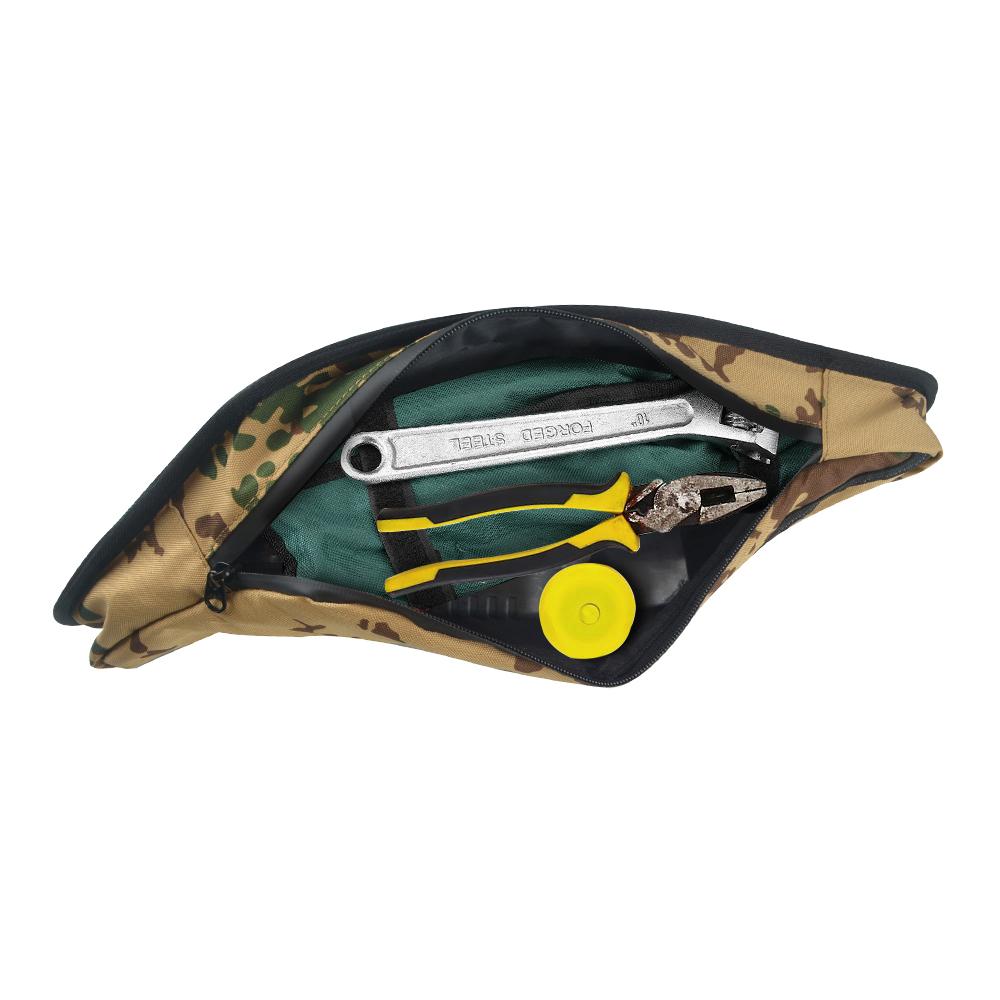 Für BMW R 1250 GS Adventure R1250GS R1200GS Motorrad-Reparaturwerkzeug-Platzierungstaschen, Stoßstangenrahmen, dreieckiges Paket