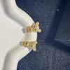 New Light Luxury Niche Cute Bear Earrings Simple and Versatile Exquisite High-end Earrings Ear Jewelry