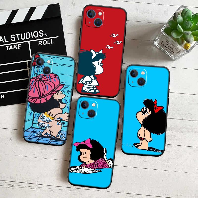 M-Mafalda Phone Case for Samsung Galaxy S20 S21 S22 Ultra FE + Plus A21S A22 A24 A25 A26 A30 A30S A31