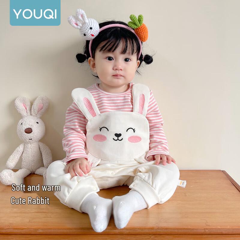 Youqi Baby Spring Autumn Overalls 80