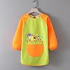 Children's Waterproof Art Smock with Logo - Reversible Apron for Painting and Eating  