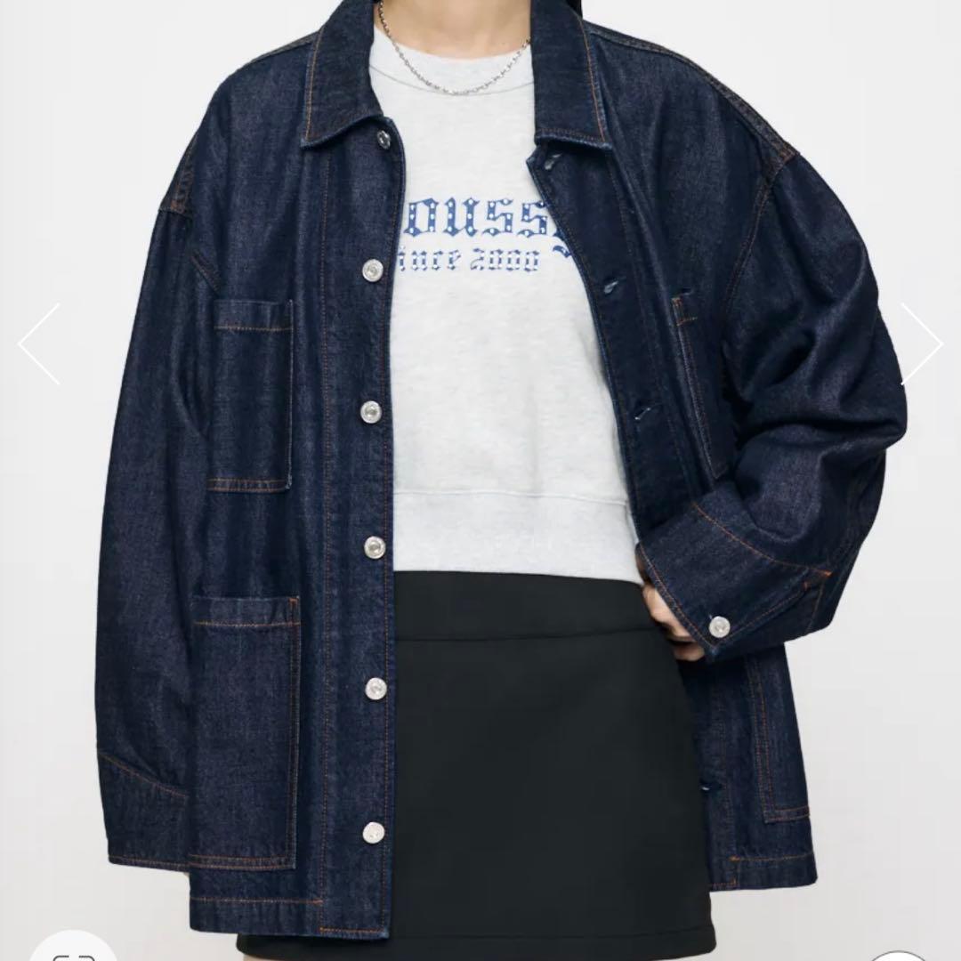 NewMOUSSY TENCEL(TM) DENIM coverall Mousy