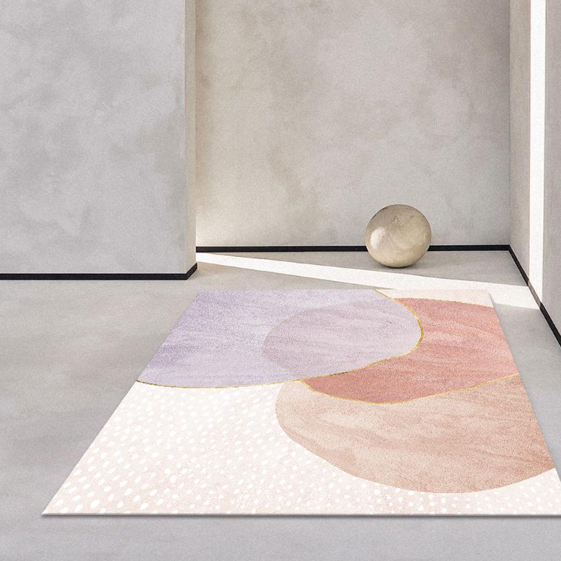 Luxuriöser Imitat-Kaschmir Teppich mit Rutschstopp für Wohnzimmer, Schlafzimmer oder Kaffeetisch