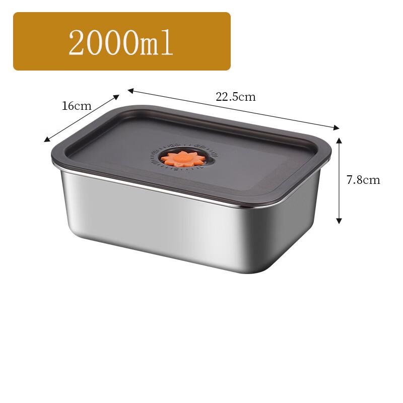 ZISIZ Zestaw Pojemników na Żywność ze Stali Nierdzewnej