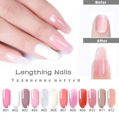 15ml Extension Polygel UV Acryl Building Poly Gel Quick Extension Nail Art DesignPolygel Lacquer Gel