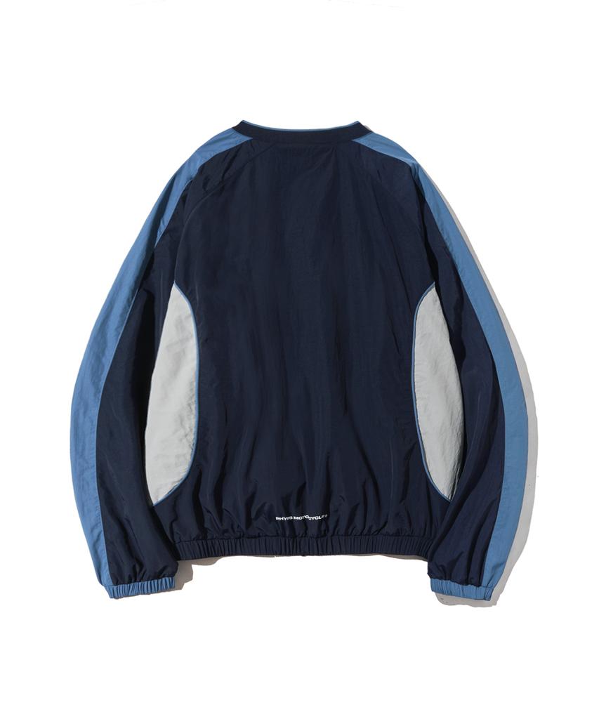 PHYPS MOTORCYCLE Honda Sporty Line Track Nylon Long Sleeve_Navy