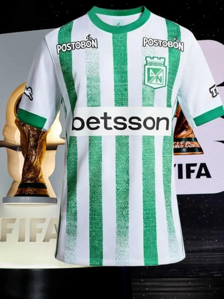 2026 Atletico Nacional Medellin Home Football Jersey Autumn Sports Dry Quickly Men s T-Shirt Atletico Jersey Tee Surf T-shirt 4XL