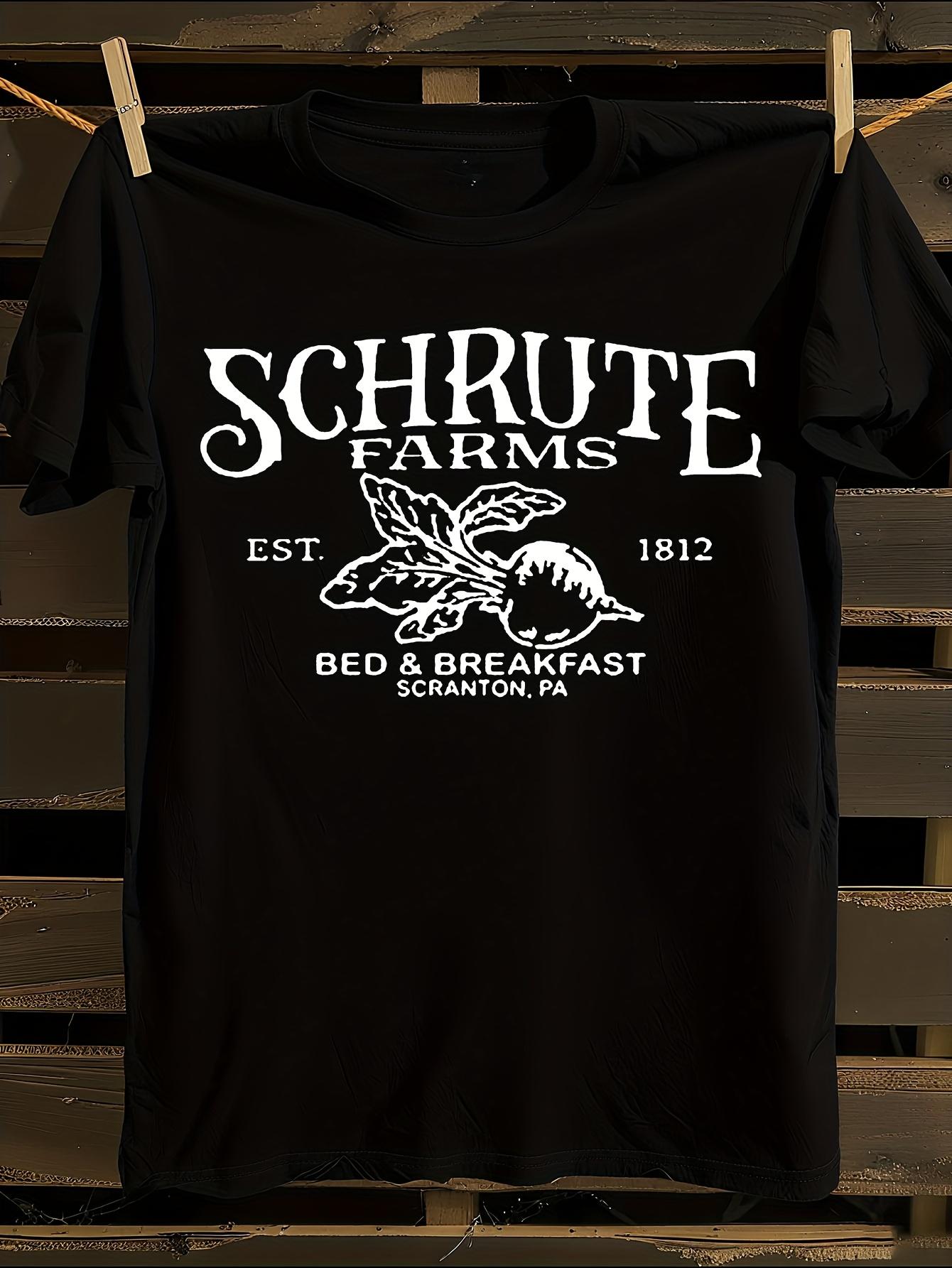 Schrute Farms Plus Size Cotton Tshirt XXL