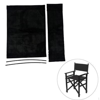 Folding Director Chair Replacement Chairs Seat Top Part Garden Casual Breathable for Camping RV Trip