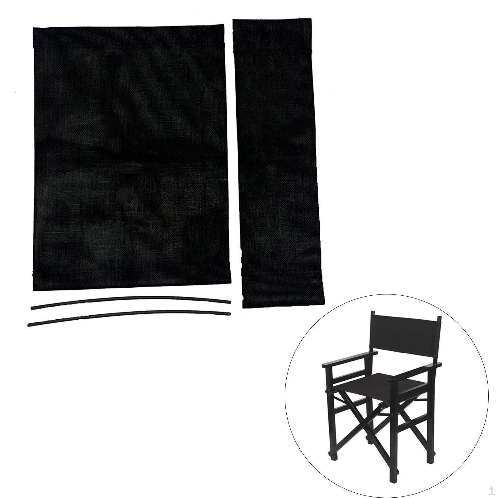 

Складной стул режиссера Запасные стулья Верхняя часть сиденья Садовый Повседневный Дышащий для Кемпинга Путешествия на автодоме