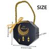 10Pcs Gold Stamping Eid and Ramadan Gift Boxes Portable Ramadan Gift Box  Party Favor Supplies