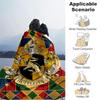 Hufflepuff Crest Poster - Hogwarts House DecorPrint Blanket, Soft Blanket For Sofa Office Bed And Travelling Daughter Birthday Gift esj264