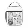 Pride And Prejudice - Pages Insulated Lunch Bag for Women Kids Portable Food Boxes Thermal Lunch Box Tote