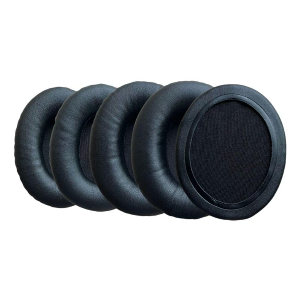 1Pair Replacement Ear Cushion Protein Leather Headphone Protective Cover  Headphones Accessories