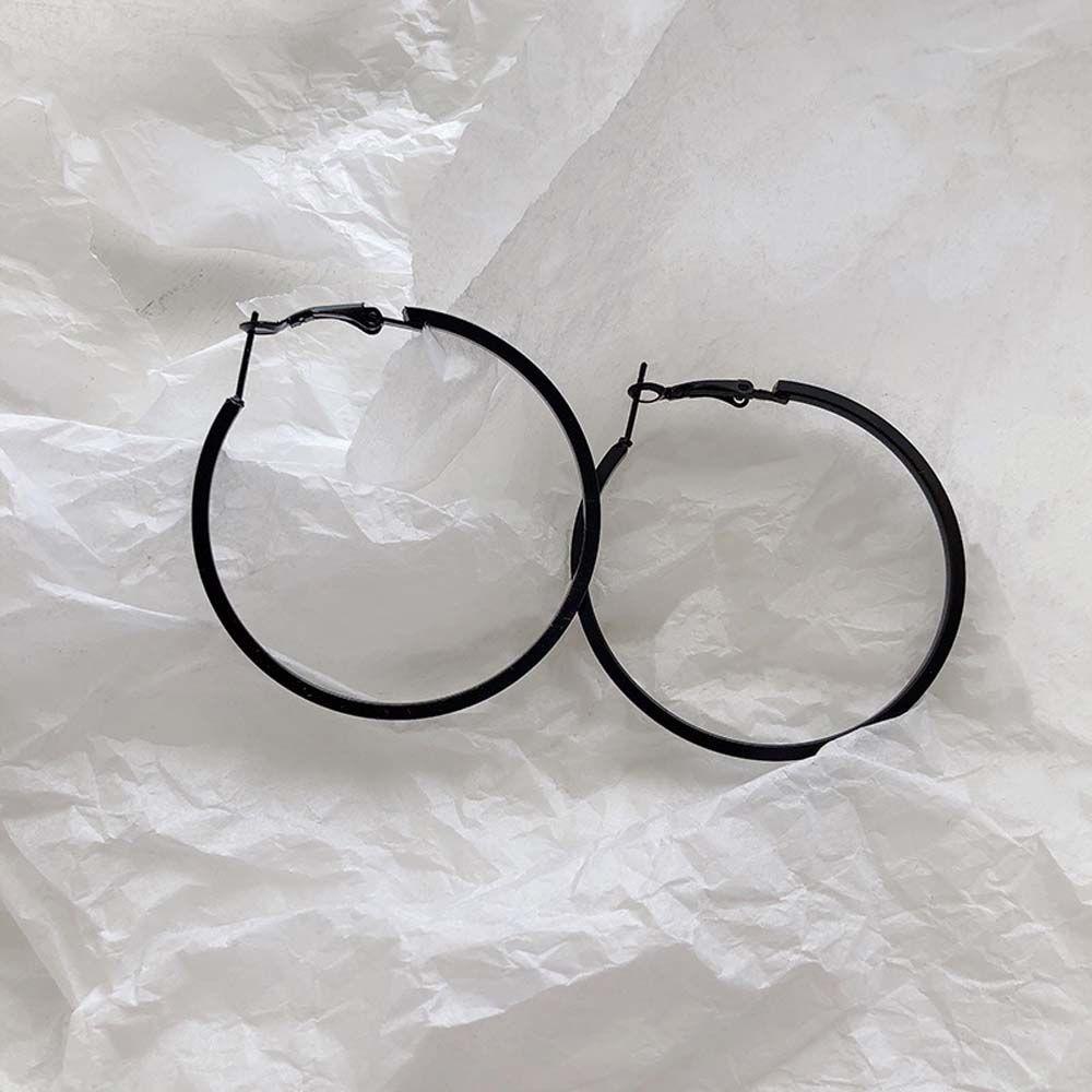 Big Circle Women Zinc Zinc Alloy Fashion Jewelry Korean Style Dangle Earrings Hoop Earrings Women Earrings