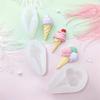 Silicone Ice Cream Cone Modeling  Chocolate Fondant Cake Mold  Decorative Mold DIY Dessert Birthday Cake Biscuit Baking Molds