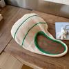 Spring Summer Woven Tote Bag Dopamine Color Shoulder & Underarm Bag Trendy Casual Beach Hollow Out Handbags