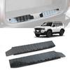 Hasiro Rear Bumper Protector for the New Land Cruiser 250 Scuff Step Stainless Stain and Scratch Custom Holds Easy Black 7-Passenger Series, Plate,