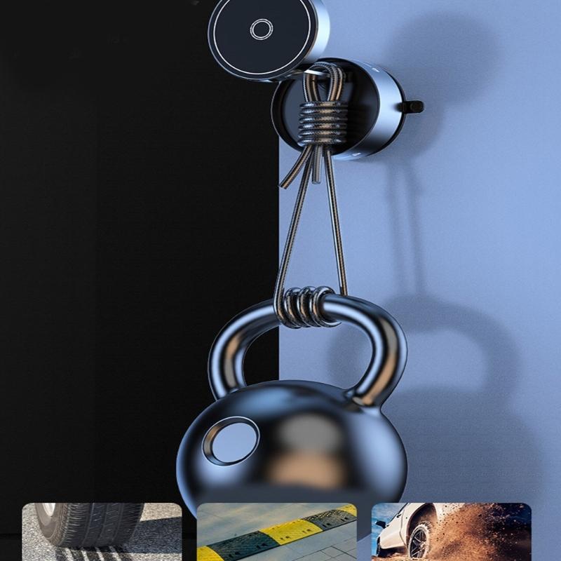 Portable Secure Magnetic Car Phone Bracket Holder with Vacuum Suction for Navigation Video Calls Safe Driving Experience