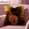 Singer A-Aaliyah Cushion Cover Multi-Scene Pillow Cover for Home & Car - Reversible, Soft & Durable for Daily Use