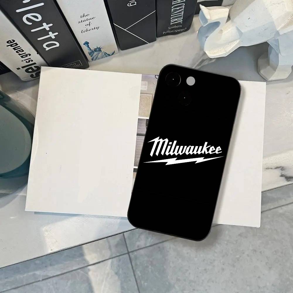 M-Milwaukee Phone Case For IPhone 17 16 15 14 13 12 11 PRO MAX PLUS Mini Soft TPU Skin Cover Gift