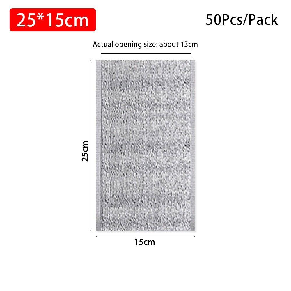 50Pcs/Pack Aluminum Foil Bag Folding Ice Cold Warm Food Thermal Drink Storage Insulation Bag Packing Delivery Carrier Cooler Bag