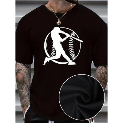 European Size Plus Size Men'S Casual T-Shirt