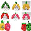 Cute Strawberry Bunny Plush Toy Soft And Fluffy Stuffed Animal For Kids And Girls