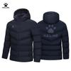 KELME Men's Winter Warm Hooded Padded Jacket