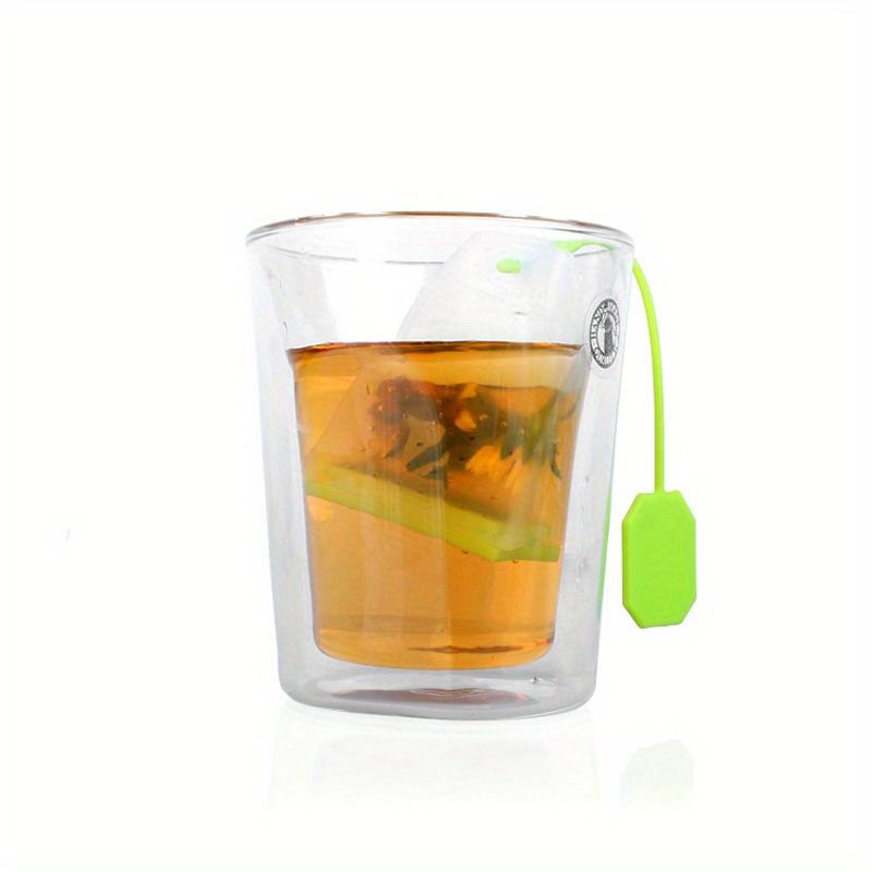 5 pezzi/set infusore per tè in silicone facile da pulire - perfetto per foglie sfuse e tisane, si adatta a qualsiasi tazza, colori assortiti