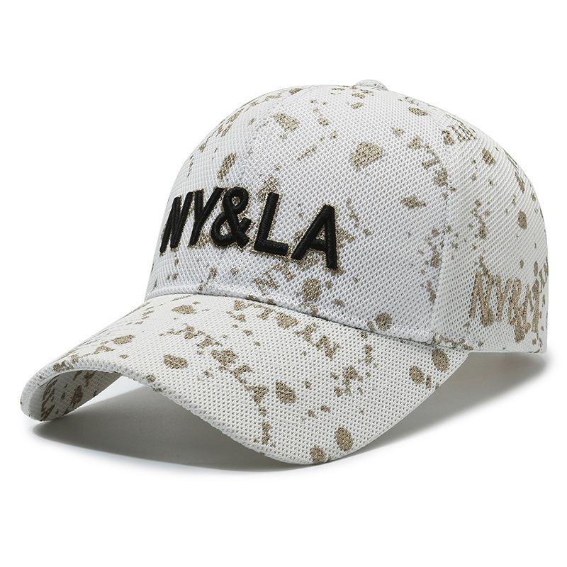 

Casual fashion versatile men s and women s mountaineering baseball caps белый