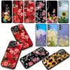 Daisy Sunflower Rose Flower Lavender for Samsung Galaxy A25 A37 A57 A12 A14 A31 A41 A50 A51 A70 A71 A72 A04 Note 20 9 8 10 Case
