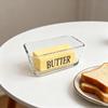 Glass Butter Dish with Lid
