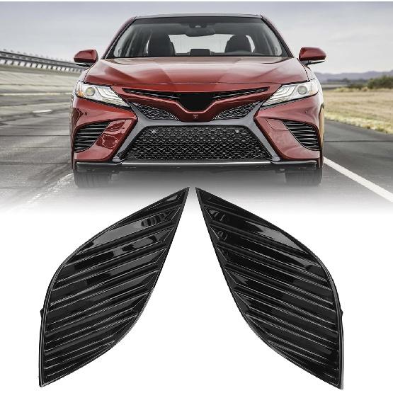 1 Pair Front Fog Lamp Bezel 81482 06170 Left Right Fog Lamp Cove Replacement for Camry SE XSE 2018 To 2020