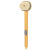 Handle Bath Brush Soft   Button Removable Brush Head Body Bath Brush for Bathroom