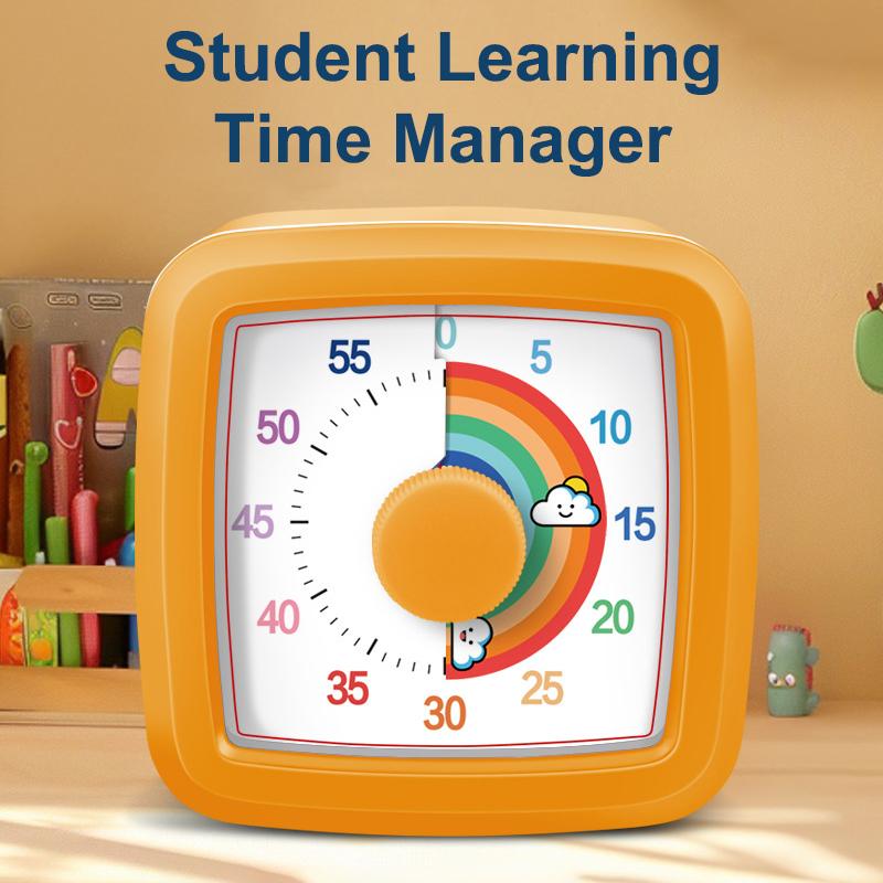 School Visual Timer Children Visual Timer With Night Light Kitchen Accessories Stop Watch Digital Stopwatch