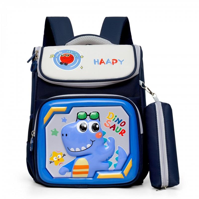 Kids 3D Hardshell Backpack Preschool Early Elementary Cute Cartoon Design Breathable Oxford Fabric Padded Air Cushion Straps