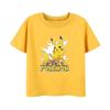 Potdemiel Summer New Pikachu Print Childrens Cotton TShirt Boys and Girls Comfortable and Breathable Childrens TShirt