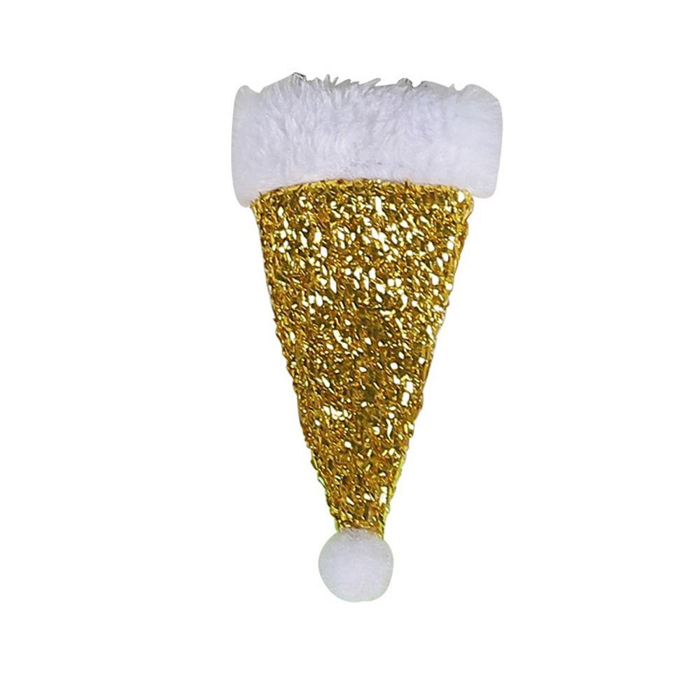 10pcs Handmade Christmas Cutlery Holder Funny Xmas Tableware Storage Bag  New Year Festival Gifts