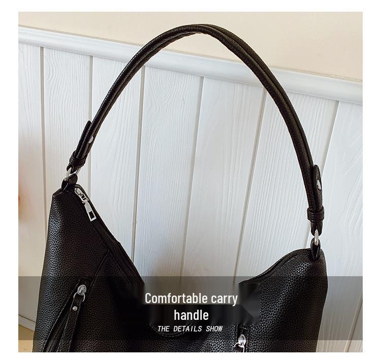 2025 Winter Retro Fashion Large Capacity Women's Crossbody Handbag