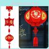 Felt Spring Festival Lanterns New Year Fu Character Blessing Decoration Pendant