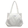Shoulder Bag Women's Large Capacity Pleated Solid Color Tote Bag