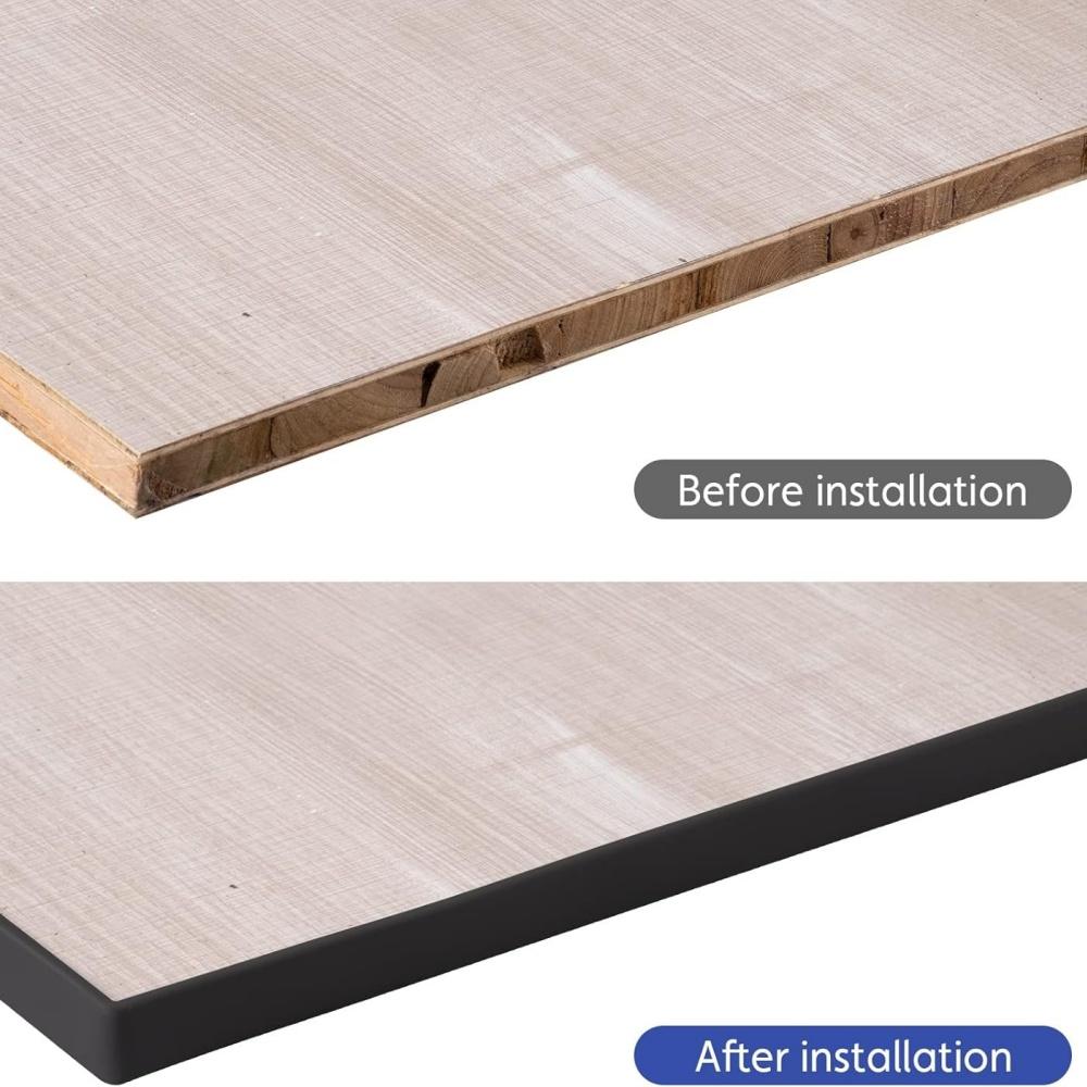 1pc 10mX18mm U-Shape Edge Banding Self Adhesive Veneer Edging Furniture Edge Protector for Cabinet Repair Furniture Restoration